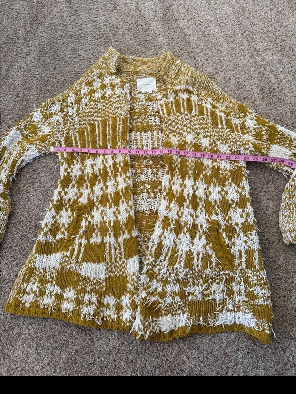 ANTHROPOLOGIE Shaina Sweater Coat fits up to a Large - Picture 10 of 12